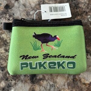 New Zealand zippered coin purse wallet NWT